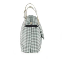 Walking Mum Organiser I Love Vichy Groen -Kleine Wondertjes walking mum organiser i love vichy groen a316272 2