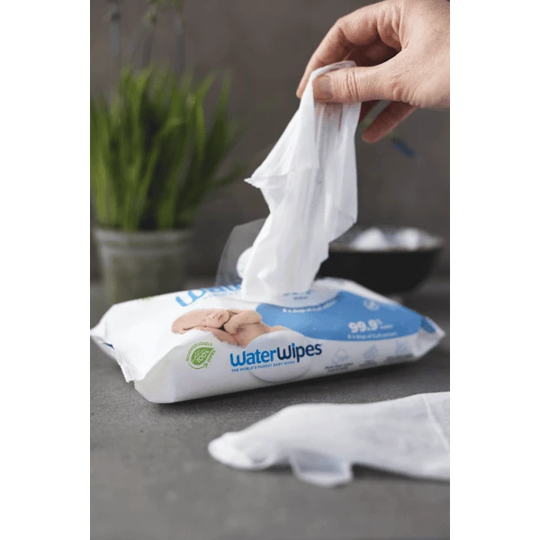 WaterWipes Babydoekjes, Biologisch Afbreekbaar, 28 Doekjes 5 WaterWipes Babydoekjes, Biologisch Afbreekbaar, 28 Doekjes - Afbeelding 5