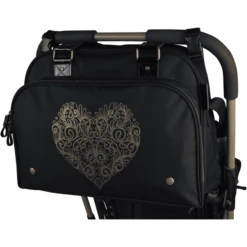 Weaff Luiertas Premium Tattoo & Love Black -Kleine Wondertjes weaff luiertas premium tattoo amp love black a290411 2