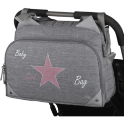 Weaff Luiertas Titou Babygirl Grijs -Kleine Wondertjes weaff luiertas titou babygirl grijs a290642 2