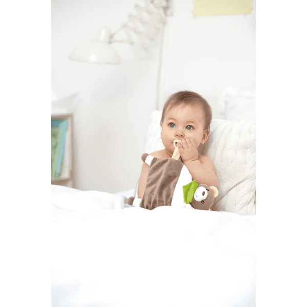 Welliebellies ® Knuffeldoek Beer 2 Welliebellies ® Knuffeldoek Beer - Afbeelding 2