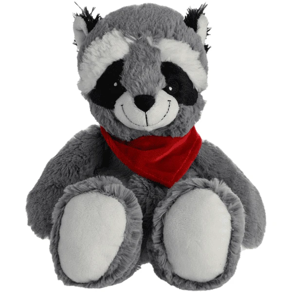 Welliebellies ® Warmte Knuffel Wasbeer 1 Welliebellies ® Warmte Knuffel Wasbeer