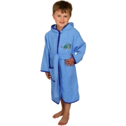 WÖRNER SÜDFROTTIER Badjas Trekker Lichtblauw