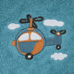 WÖRNER SÜDFROTTIER Washandje Helicopter Blauw -Kleine Wondertjes woerner suedfrottier washandje helicopter blauw a386314 3