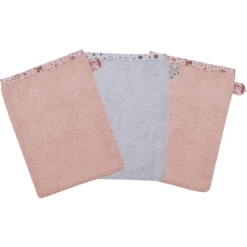 WÖRNER SÜDFROTTIER Washandje Lama's Roze 3-pack -Kleine Wondertjes woerner suedfrottier washandje lamas roze 3 pack a303284 2