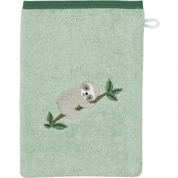 WÖRNER SÜDFROTTIER Washandschoen Luiaard Hello Liv 1 WÖRNER SÜDFROTTIER Washandschoen Luiaard Hello Liv