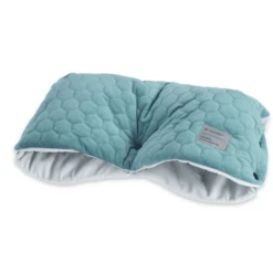 X-lander Handwarmer X-Muff Velvet Petrol -Kleine Wondertjes x lander handwarmer x muff velvet petrol a318727 2