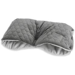 X-lander Handwarmer X-Muff Velvet Silver -Kleine Wondertjes x lander handwarmer x muff velvet silver a135372 2
